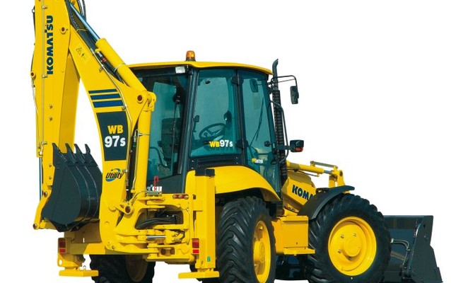 Экскаватор-погрузчик Komatsu WB97S