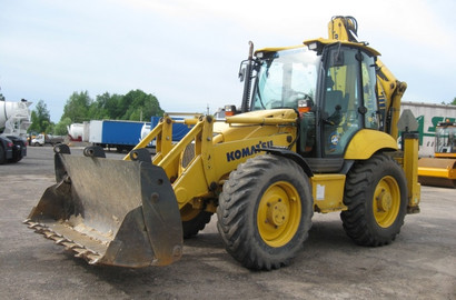 Экскаватор-погрузчик Komatsu WB97S